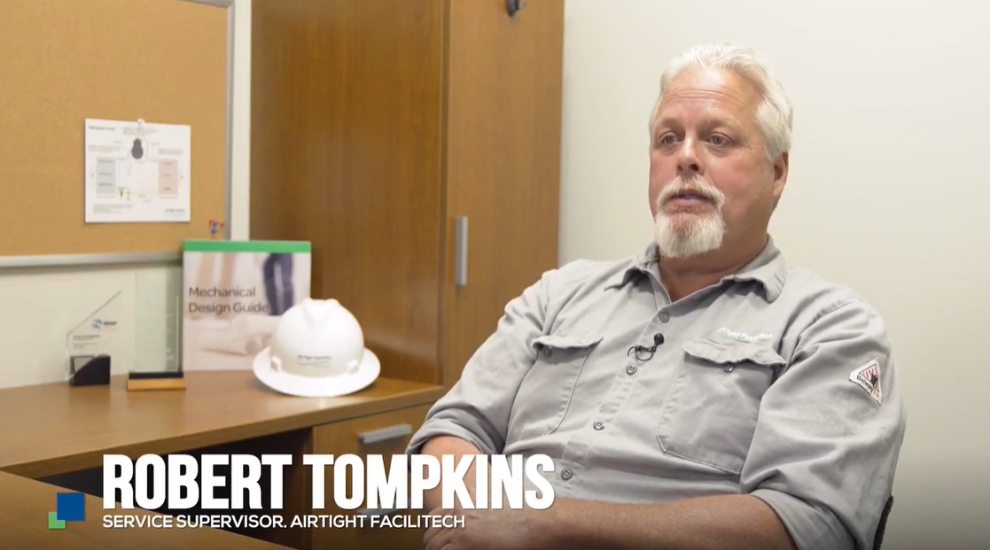 Robert Tompkins, Service Supervisor, Airtight Facilitech