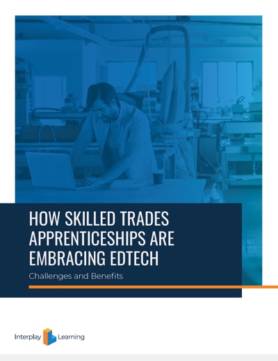 An ebook on how skilled trades apprenticeships are embracing edtech