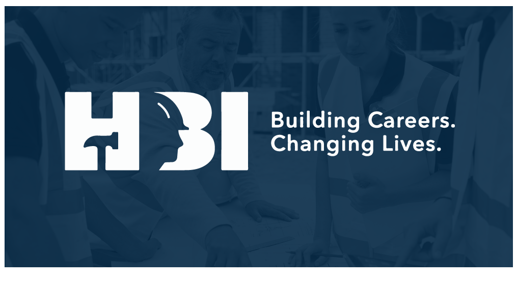 The HBI Building Careers Changing Lives logo
