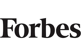 The Forbes logo on a white background