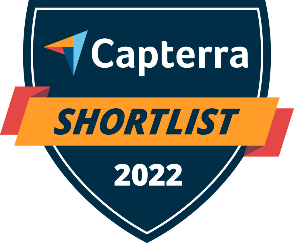 A Capterra Shortlist 2022 Award for Interplay logo