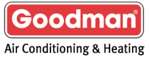 The Goodman air conditioning and heating logo