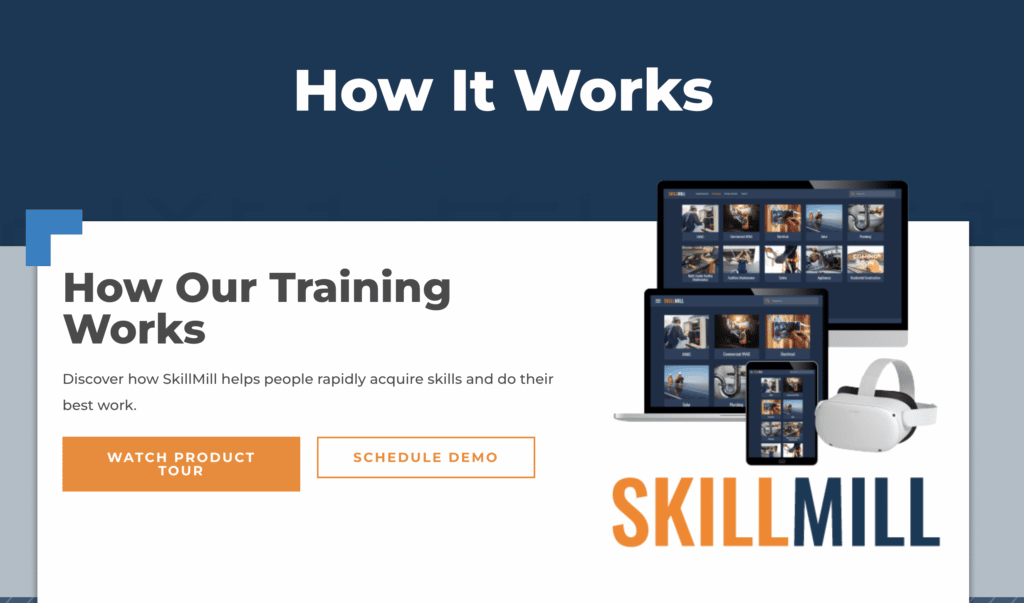 how our training works website page interplay