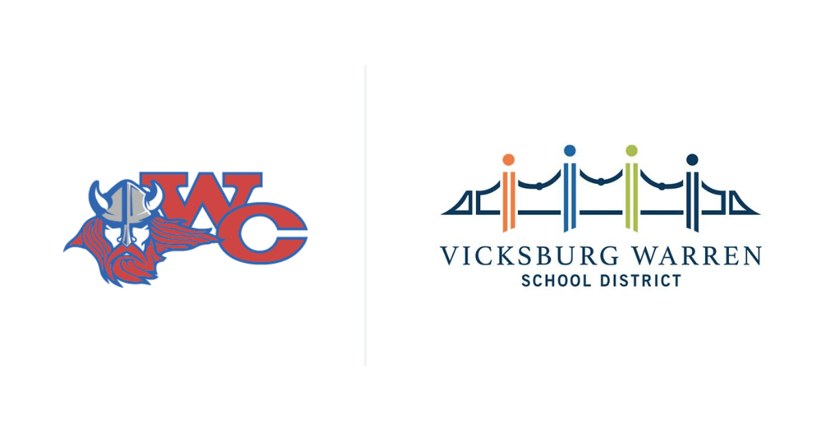 The Vicksburg Warren School District logo