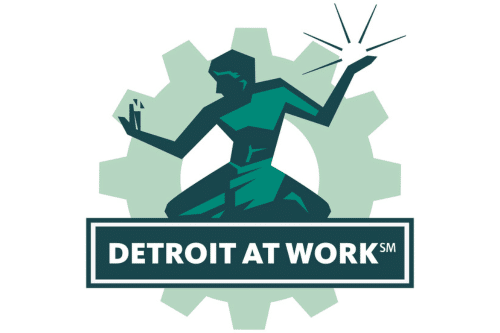 The Detroit at Work logo