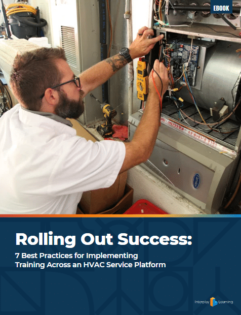 An ebook on the 7 best practices for implementing HVAC training