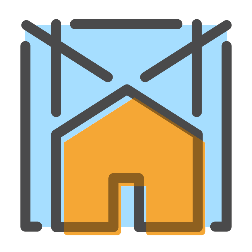 a picture of a house with a window