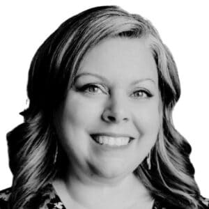 a black and white photo of a woman